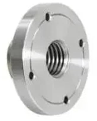 TBGCXJSV Piastra Frontale per tornio per Legno per mandrino per Macchina per Lavorazione del Legno filettato M33 M18 Piastra Frontale per tornio con Flangia da 2 3 (1 x8TPI-75mm)