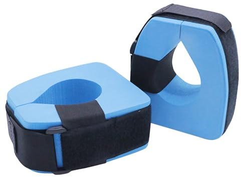 Manguitos de Espuma para natación de Agua, Manguitos de Agua de Espuma, Flotador aeróbico para Agua, Bandas portátiles para Entrenamiento acuático para Entrenamiento acuático en Deportes