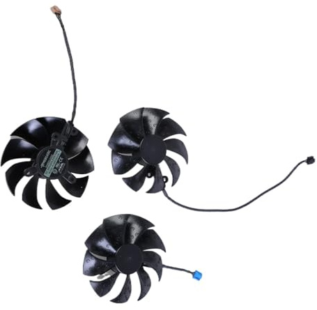 Yjcnelcr 87mm 4PIN PLD09220S12H DC12V 0.55A GPU Fan for RTX3070 3080TI 3090 FTW3 Graphics Card Cooling