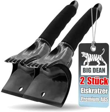 BigDean 2 Profi Eiskratzer Auto Scheibenkratzer Auto