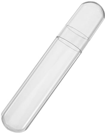 jojofuny Boîte de Rangement Transparente Plastique pour Pinces à Épiler et Extensions de Cils Étui Robuste et Facile à Nettoyer pour Outils de Beauté et Accessoires Onglerie