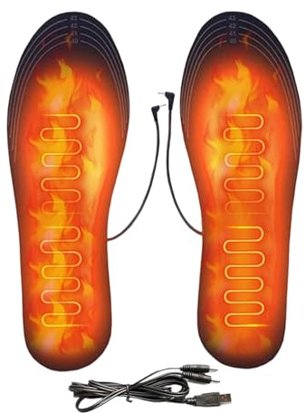 Heated Insoles | Thermal Lightweight Foot Warmer,Winter Foot Warmers for Women - for Outdoor Hunting Camping Skiing Work Hiking Fishing Commuting Climbing