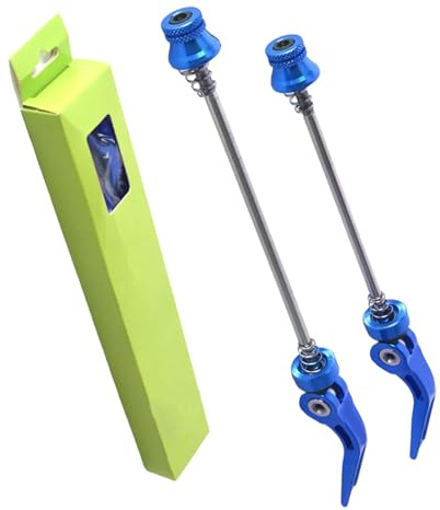 Quick Release Axle Skewer Quick Release Axle Lever Replacement Wheel | Front Rear Axle Hollow Shaft Set for Road Bikes, Mountain Bicycles, Folding Bicycles, Road Cycles, Folding Cycles