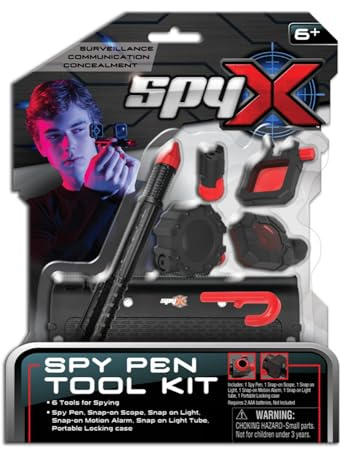 SpyX Kit de herramientas de pluma espía - juguete espía para niños