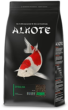 AL-KO-TE, 1-Jahreszeitenfutter für Kois, Sommer, Schwimmende Pellets, 3 mm, Hauptfutter Spirulina 7%, 3 kg