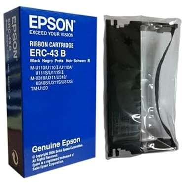 Epson ERC-43B Farbband M-U110/310/20 TM-H2000, Schwarz