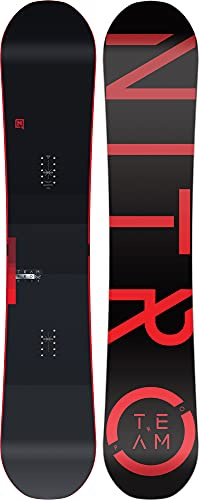 NITRO Herren Team Pro Wide 22 vielseitiges Directional Twin All Mountain Freesytle Board Snowboard