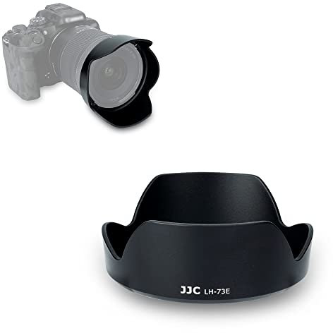 JJC EW-73E Bayonet Camera Lens Hood for Canon RF 15-30mm F4.5-6.3 IS STM Lens, Reversible Lens Hood - Reduce Lens Flare - Prevent Reflection - Protect Lens