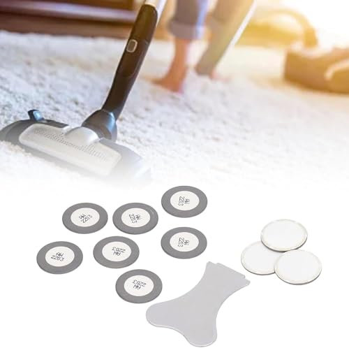 Rankomu 10Pcs 20mm Ultrasonic Mist Maker Ceramic Disc for Humidifier, Replacement Atomizer Fogger Disc Kit with Iron Plate, 1.7MHz Frequency, 3500h Lifespan