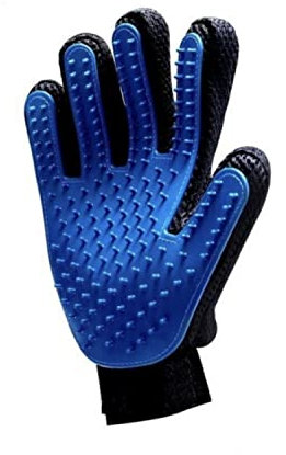 B&N_GbR Massage-Bürstenhandschuh für Katzen & Hunde I Handschuhbürste gegen Katzenhaare und Hundehaare I Hundehandschuh Bürste/Katzen Handschuh/Hunde Handschuh/Fellpflegehandschuh Katze