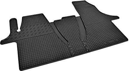 Passgenaue Gummifußmatten passend für VW T6.1 Transporter/Caravelle/Multivan ab 2019 | 2/3 Sitze