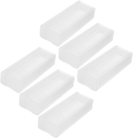OUNONA 6stücke Objektträgerbox Aus Kunststoff Für Objektträger Und Feuchtigkeitsbeständig Für Labormikrotom Und Naturwissenschaftlichen Unterricht