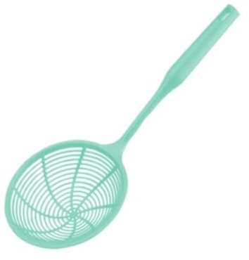 CHUNXVLI Espumadera De Cocina Utensilios De Cocina Plásticos De La Desnatadora del Colador con La Manija Convenientes For Cocinar La Hornada para Cocinar Y Freír(A,41cm)