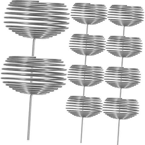 Hemobllo 10pezzi Cestini Fertilizzanti in Acciaio Resistente Contenitori Concime Riutilizzabili Per Bonsai Prevengono Dispersione Fertilizzante Pratici e Resistenti Per Giardinaggio Indoor