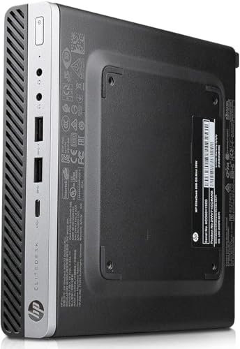 HP 800 G3 MINI PC Computer Desktop, Windows 11 Pro + Office 2021, Intel Core i7-6700 Ram 16GB DDR4 256GB (Ricondizionato) mini i7 16GB 240GB