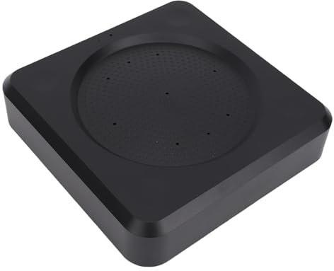 Lazmin112 Altoparlante per Conferenze, Rilevamento Vocale a 360 Gradi, 6 Microfoni, Rilevamento Fino a 10 m, Cancellazione Del Rumore Residuo Aec, Soppressione Del Rumore Ans