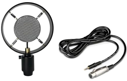 Oewwthy Condenser Microphone for Recording Video Vintage Retro Design Classical Microphone Model Suitable for Stage Performances Photography