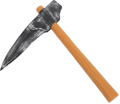 TOYANDONA Hoz de Cosplay de Eva para Disfraces de Halloween, Accesorio Simulado para Fiestas Temáticas y Decoración de Ambientes Terroríficos