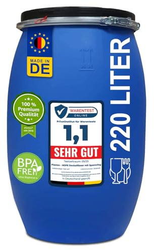 Spundfass Deckelfass 220 Liter