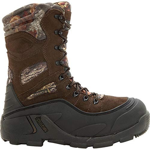 Rocky Men's Blizzard Stalker Pro Hunting Boot,Brown/Mossy Oak,11 M US