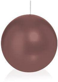 Kugelkerzen 6 Taupe 10 cm, Kerzen rund, deutsche Markenkerzen in RAL Kerzenqualität