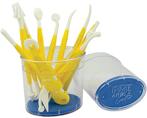 PME TC606 Werkzeugkiste, Sortiment, 14-teilig, Kunststoff, Yellow, cm, 15 x 1 x 1 cm, 14 Einheiten