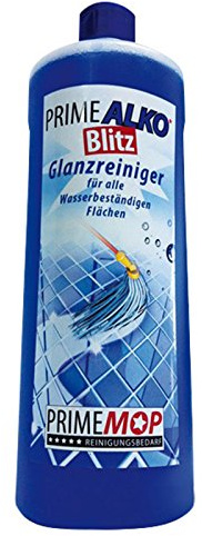 Prieser Prime Alko Glanzreiniger (2 x 1 Liter Zitronenduft) – Schnell, schonend & mit Frischeduft-Formel – Ideal für die tägliche Reinigung – Schützt Laminat vor Aufquellen