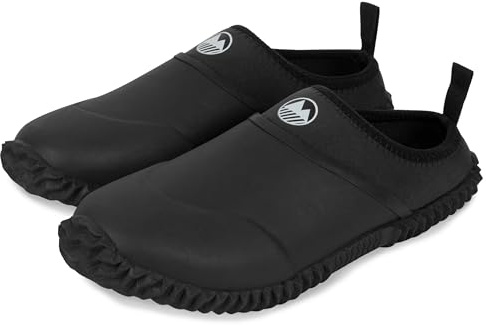Lakeland Active Women's Appleby Backless Gardening Clogs with Neoprene Lining & Memory Foam Insole - Black - 7 UK