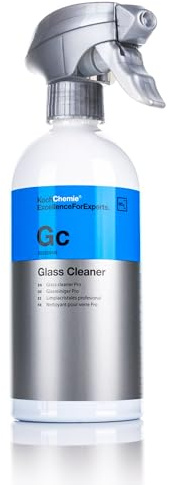 KOCHCHEMIE Glass Cleaner - Effortlessly Removes Stubborn Dirt, Oil, Grease, Insects, and Residues; Ready-To-Use Streak-Free Formula; Gloss and Smoothness Additive; Fresh Fragrance (500 milliliters)