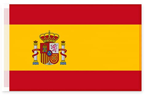 Brick Takeover Spanische Flagge - Spanien Fahnen und Flaggen - Spanien Fahne Spanien Flagge - Spain Flag 45x30cm