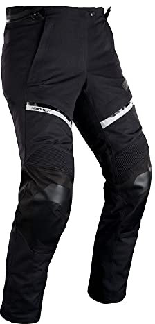 Oxford Mondial 2.0 Dry2Dry Pantalón Laminado para Motocicleta, Negro, 40 Corto para Mujer