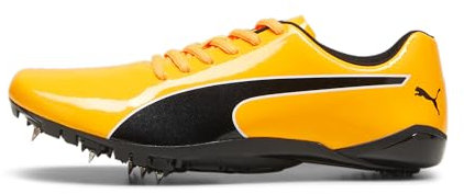 PUMA Evospeed PREP Sprint 3.5 Track and Field Shoe, Sun Stream Black White, 40 EU