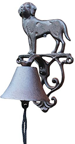 PISOM Campane for Cena con Campanello in ghisa for Esterno Campana for Nave Campana da Muro for Cani Campana sospesa Campana for Cena su Strada