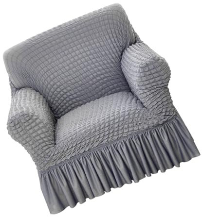 ULDIGI Sofaschutz - Liegestuhl-schonbezug Couch-liegestuhl-bezug Sofa-liegestuhl-bezug - Großer Stuhlbezug Sofa - Grau