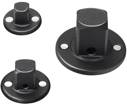 ColumPRO 3PCS Low Profile Impact Socket Adapter Set, CR-MO Steel Heavy-Duty Impact Grade Convertor (3/4 M to 1/2 F, 1/2 M to 3/8 F, 3/8 M to 1/4 F)