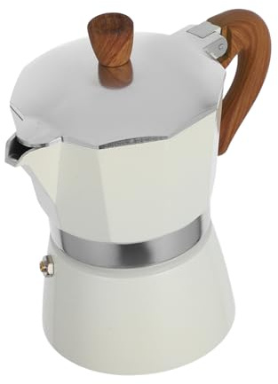 Cafetera de estufa, olla Moka de inducción, 1 cafetera, máquina de café expreso, Tamp de café, olla for preparar café, café expreso italiano, estufa, máquina de café expreso, té
