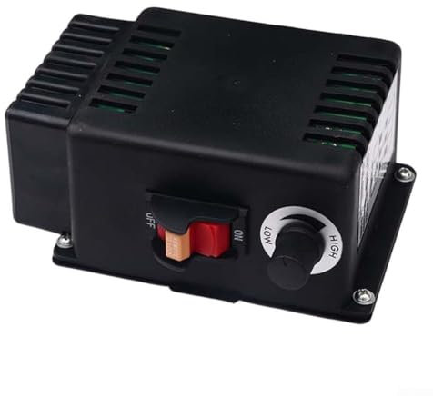 Boîtier de commutation à régulation de vitesse continue pour tour de travail du bois, fonctionne avec les modèles 550 W et 750 W, compatibilité double tension 110 V/220230 V (110 V)