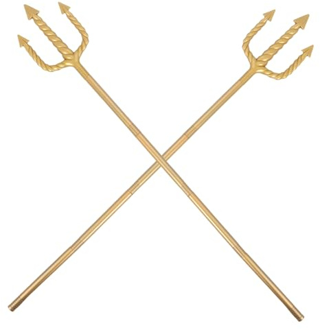 Garneck Per Costumi Classici Accessorio in Plastica Per Cosplay Forchetta Per Costumi Da Diavolo Oggetto Di Per Feste Forcone Da Diavolo Per Halloween