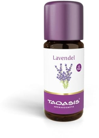 Taoasis Lavendelöl 10 ml – 100 % naturreines ätherisches Öl, Bio-Qualität