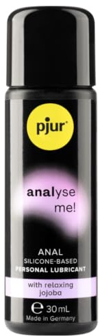 pjur analyse me! Relaxing - Silikon-Gleitgel für komfortablen Analsex - extra lange gleitfähig - mit Jojoba (30ml)