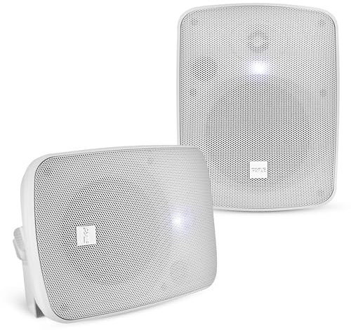 Pyle Altoparlanti da Esterno, Cassa Bluetooth Impermeabile 600W, Speaker Stereo 2 Vie a Gamma Completa, da Parete o Soffitto, per Casa, Barca, Terrazza o Piscina