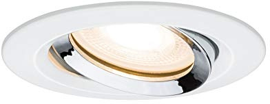 Paulmann Premium EBL Set Name IP65 schwenkbar LED 1x_W 230V GU10 51mm Weiß/Metall
