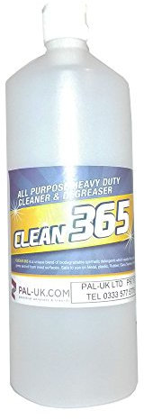 Clean 365-1 Litre All Purpose Heavy Duty Cleaner And Degreaser Industrial Strength British Manufactured