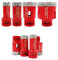 SHDIATOOL Dry Diamond Drill Core Bits 4pcs/Set Dia 20/25/35/50mm Vacuum Brazed M14 Connection for Tile Porcelain Granite Marble