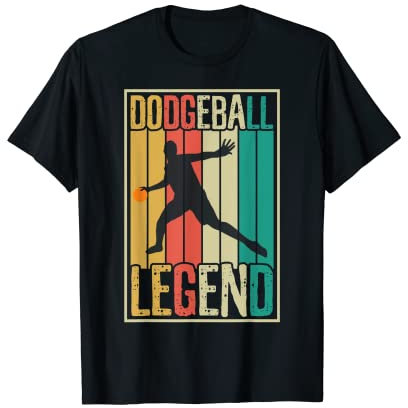 Dodgeball Legend Game Player Funny Dodgeball T-Shirt