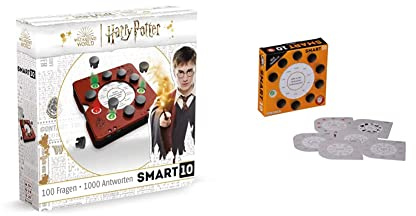 Piatnik 7246 - Smart 10 - Harry Potter/Smart Quizspiel Fans & 7183 7183-Smart Zusatzfragen Fragen und Neue Antworten | Spielbar mit der Originalspiel Family Edition, Smart 10 Erweiterung 2.0