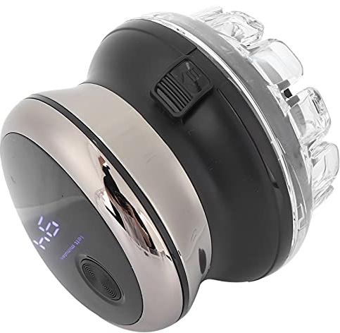 Rasoir Électrique Rotatif pour Tête Chauve, Rechargeable, Étanche, Tondeuse pour Hommes