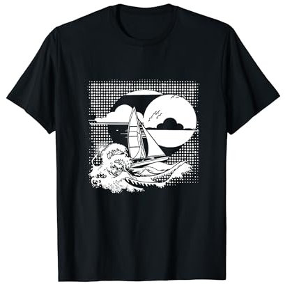 Lustiges Segeln Segelliebhaber Segelboot T-Shirt