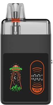 Va-poresso ECO Nano Pro Kit 1000mAh Batteria (Nero) Potenza/Modalità ECO Flusso d'aria regolabile 6ML ECO Nano Cartuccia E-Cigarette Originale - No Nicotine