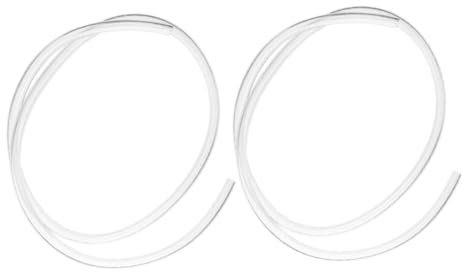 VILLFUL Water Level Sensor Replacement Hose 2pcs Plastic Tube Flexible Hose for Washing Machine Water Level Sensor Parts Washer